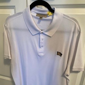 Gently used authentic Burberry polo